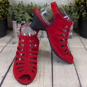 Arche Soexor Slingback Wedge Sandal - Size EU 41